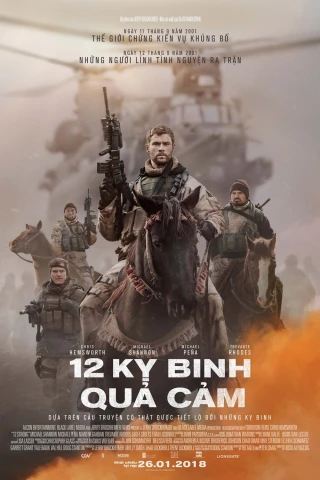 12 Kỵ Binh Quả Cảm (12 Strong) [2018]
