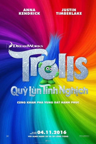 Quỷ Lùn Tinh Nghịch (Trolls) [2016]